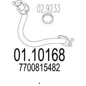 Труба выхлопного газа MTS купить