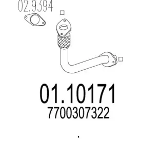 Труба выхлопного газа MTS купить