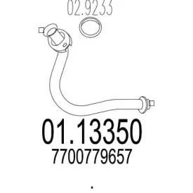 Труба выхлопного газа MTS купить