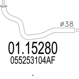 Труба выхлопного газа MTS купить