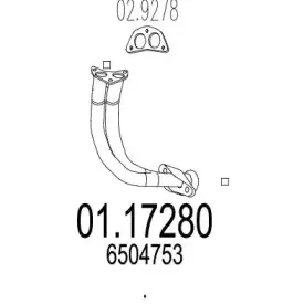 Труба выхлопного газа MTS купить