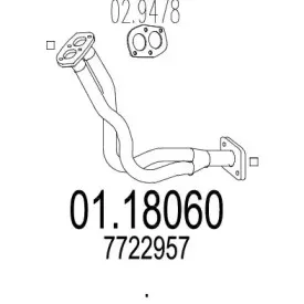 Труба выхлопного газа MTS купить