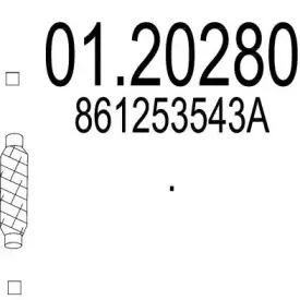 Гофрированная труба, выхлопная система MTS купить