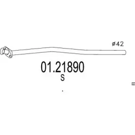 Труба выхлопного газа MTS купить