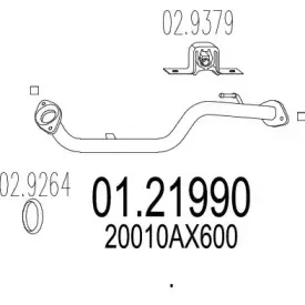 Труба выхлопного газа MTS купить