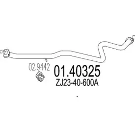 Труба выхлопного газа MTS купить