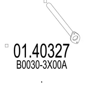 Труба выхлопного газа MTS купить