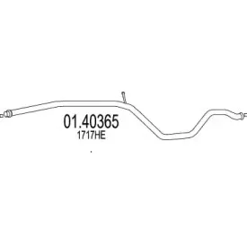 Труба выхлопного газа MTS купить