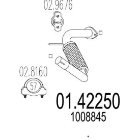 Труба выхлопного газа MTS купить