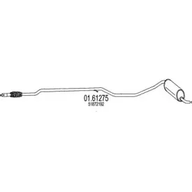 Глушитель выхлопных газов конечный MTS купить