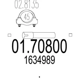 Труба выхлопного газа MTS купить