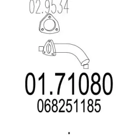 Труба выхлопного газа MTS купить