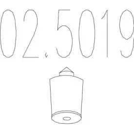 Буфер, глушитель MTS купить