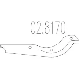 Кронштейн, глушитель MTS купить