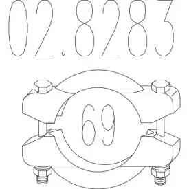 Соединительные элементы, система выпуска MTS купить