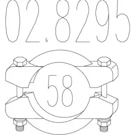 Соединительные элементы, система выпуска MTS купить