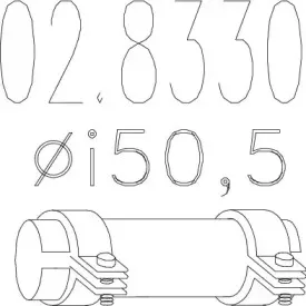 Соединительные элементы, система выпуска MTS купить