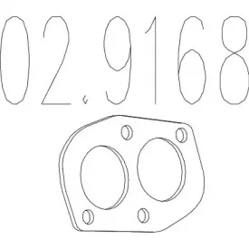 Прокладка, труба выхлопного газа MTS купить