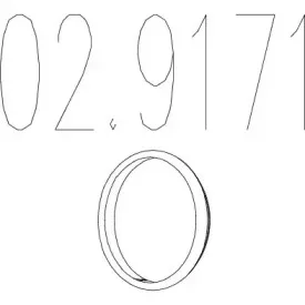 Прокладка, труба выхлопного газа MTS купить