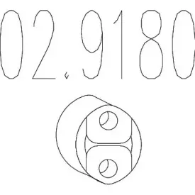 Буфер, глушитель MTS купить