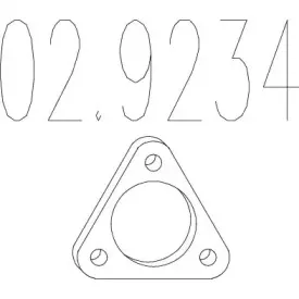 Прокладка, труба выхлопного газа MTS купить