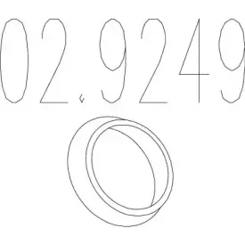 Прокладка, труба выхлопного газа MTS купить