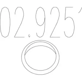 Прокладка, труба выхлопного газа MTS купить