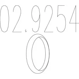 Прокладка, труба выхлопного газа MTS купить