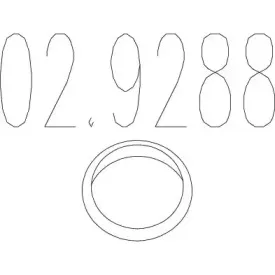 Уплотнительное кольцо, труба выхлопного газа MTS купить