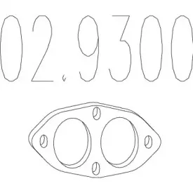 Прокладка, труба выхлопного газа MTS купить