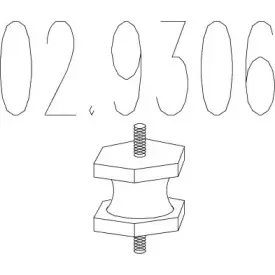 Буфер, глушитель MTS купить
