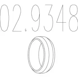 Уплотнительное кольцо, труба выхлопного газа MTS купить