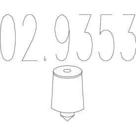 Буфер, глушитель MTS купить