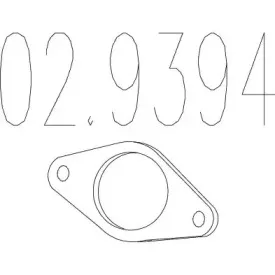 Прокладка, труба выхлопного газа MTS купить