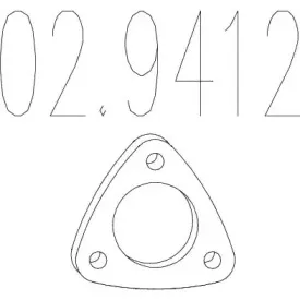 Прокладка, труба выхлопного газа MTS купить