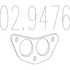 Прокладка, труба выхлопного газа MTS купить