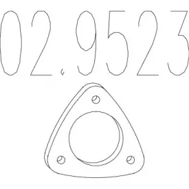 Прокладка, труба выхлопного газа MTS купить