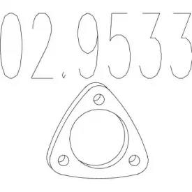 Прокладка, труба выхлопного газа MTS купить