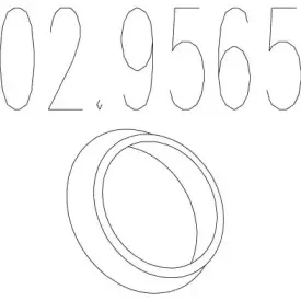 Уплотнительное кольцо, труба выхлопного газа MTS купить