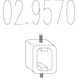 Буфер, глушитель MTS купить