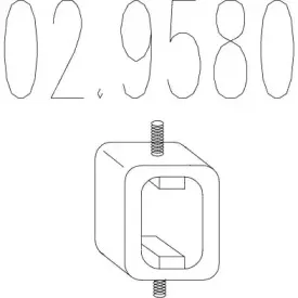 Буфер, глушитель MTS купить