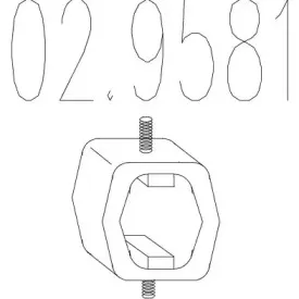 Буфер, глушитель MTS купить
