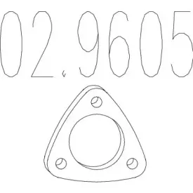 Прокладка, труба выхлопного газа MTS купить