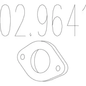 Прокладка, труба выхлопного газа MTS купить