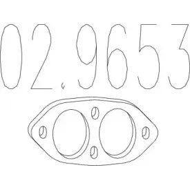 Прокладка, труба выхлопного газа MTS купить