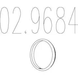 Прокладка, труба выхлопного газа MTS купить