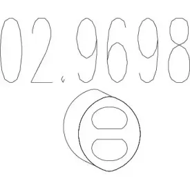 Прокладка, труба выхлопного газа MTS купить