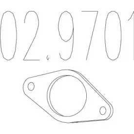 Прокладка, труба выхлопного газа MTS купить