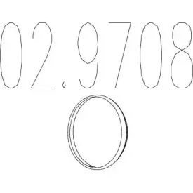 Прокладка, труба выхлопного газа MTS купить