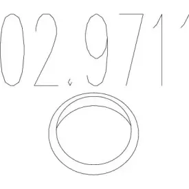 Прокладка, труба выхлопного газа MTS купить